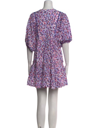 Poupette St Barth Floral Print Mini Dress