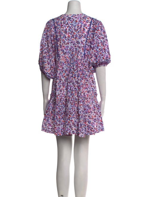 Poupette St Barth Floral Print Mini Dress