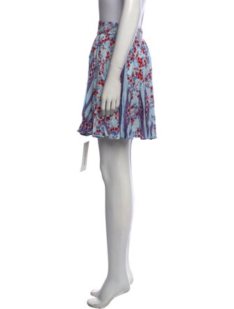 Poupette St Barth Floral Print Knee-Length Skirt