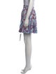 Poupette St Barth Floral Print Knee-Length Skirt