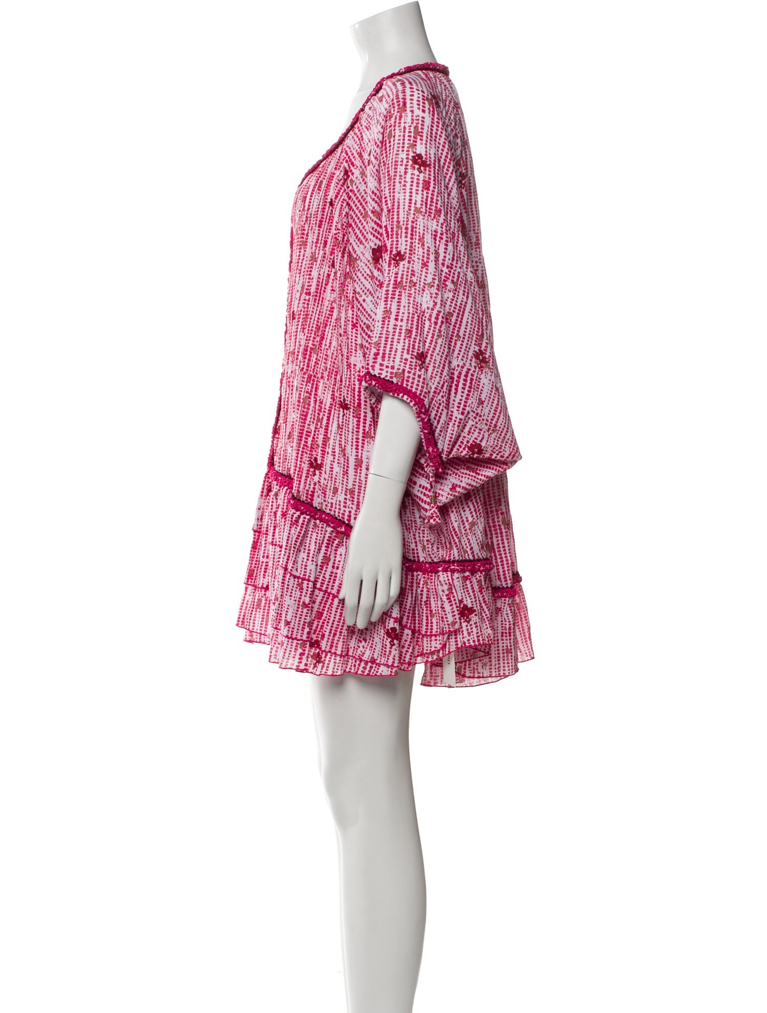 Poupette St Barth Printed Mini Dress