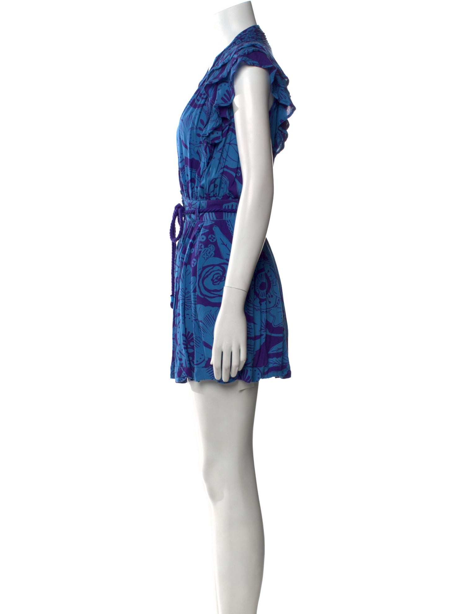 Poupette St Barth Printed Mini Dress