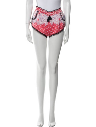 Poupette St Barth Silk Mini Shorts