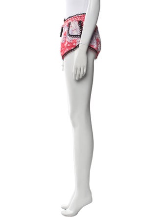 Poupette St Barth Silk Mini Shorts