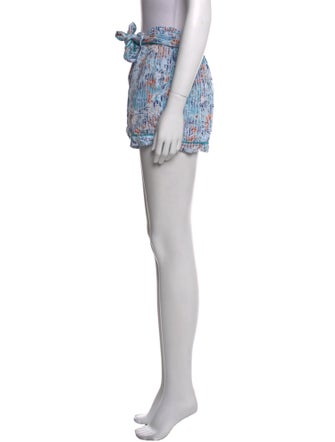 Poupette St Barth Printed Mini Shorts
