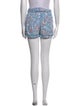 Poupette St Barth Printed Mini Shorts