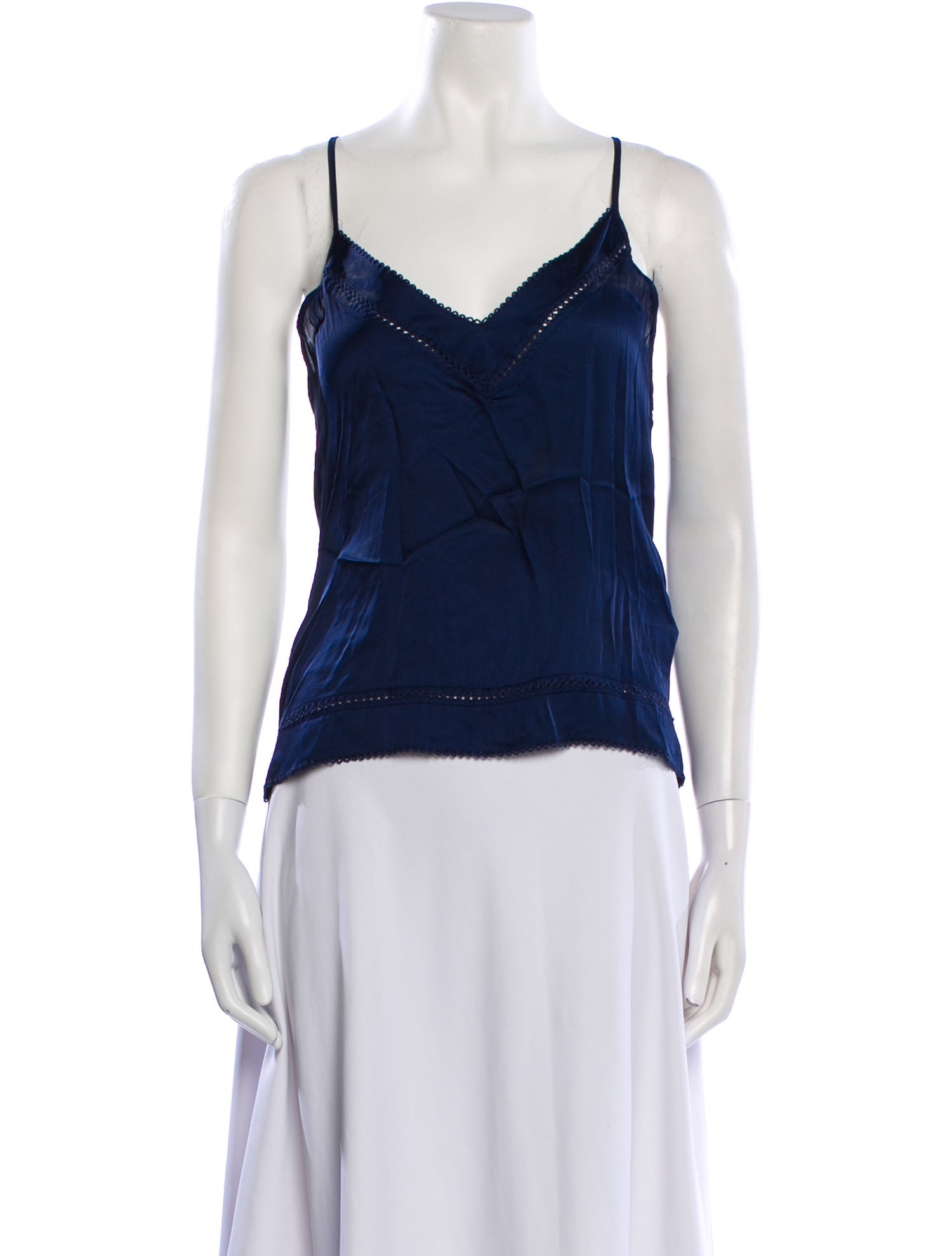 Poupette St Barth V-Neck Sleeveless Top