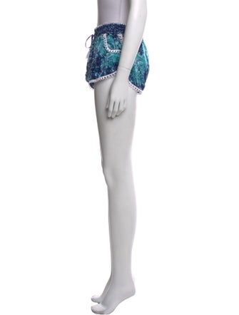 Poupette St Barth Silk Mini Shorts