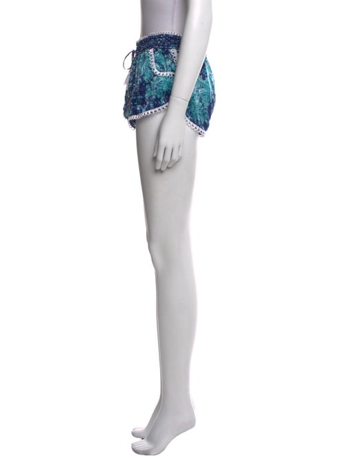 Poupette St Barth Silk Mini Shorts