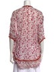 Poupette St Barth Paisley Print V-Neck Top