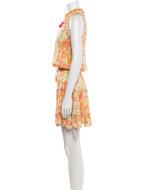 Poupette St Barth Printed Knee-Length Dress