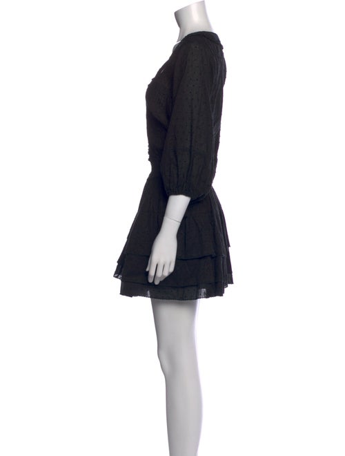 Poupette St Barth V-Neck Mini Dress