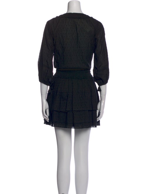 Poupette St Barth V-Neck Mini Dress