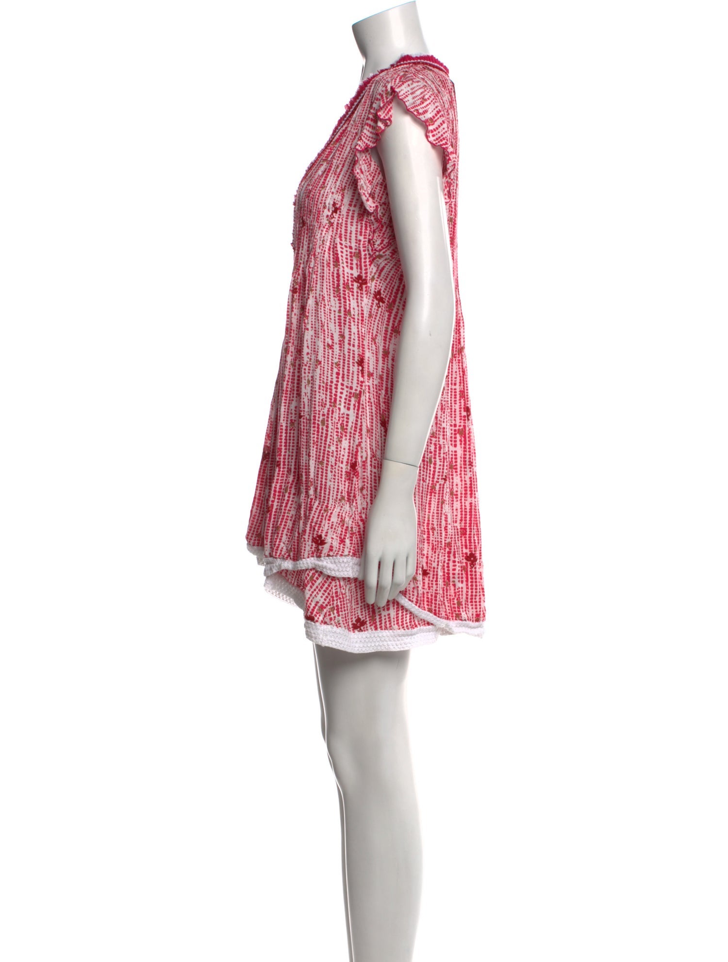 Poupette St Barth Printed Mini Dress