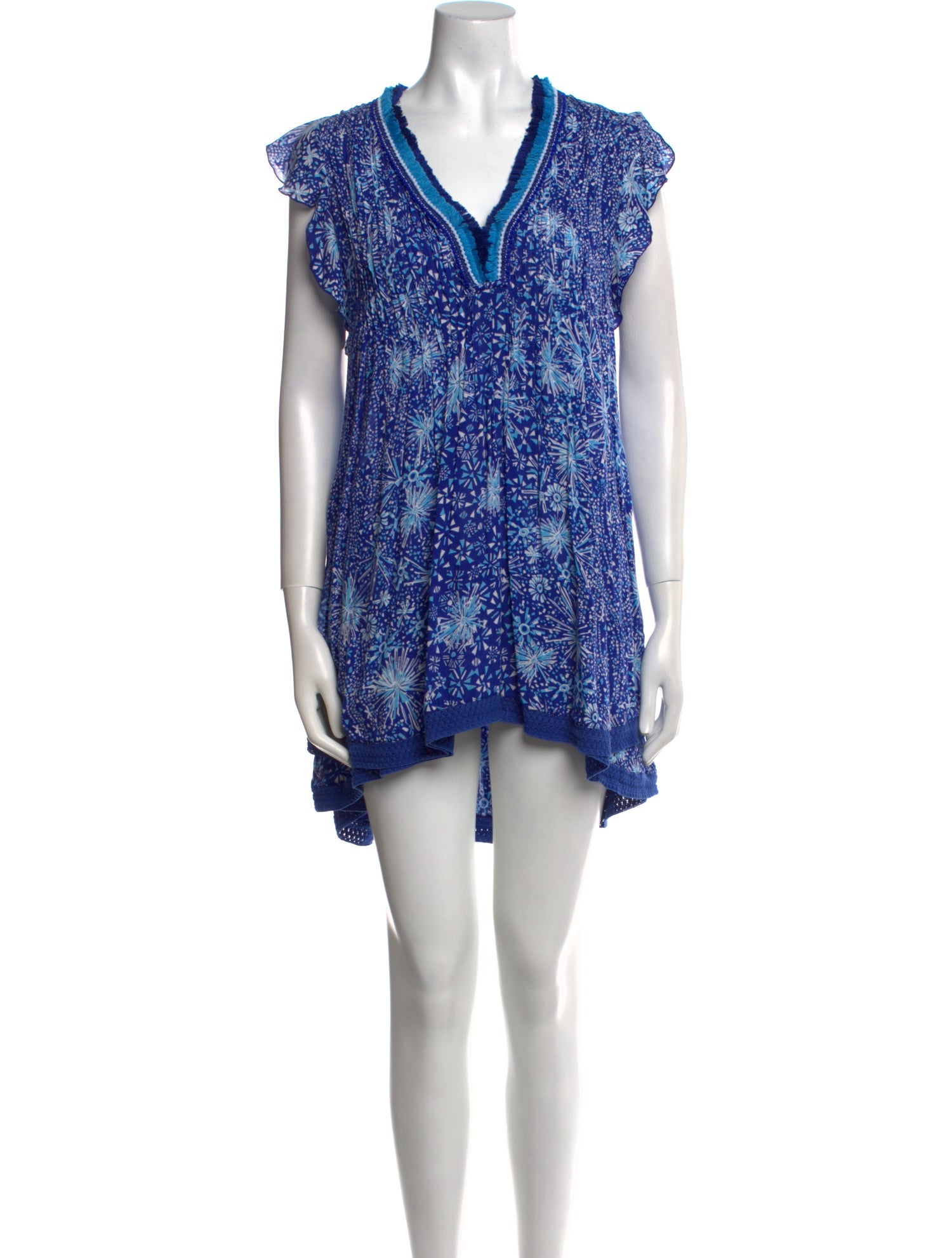 Poupette St Barth Printed Mini Dress