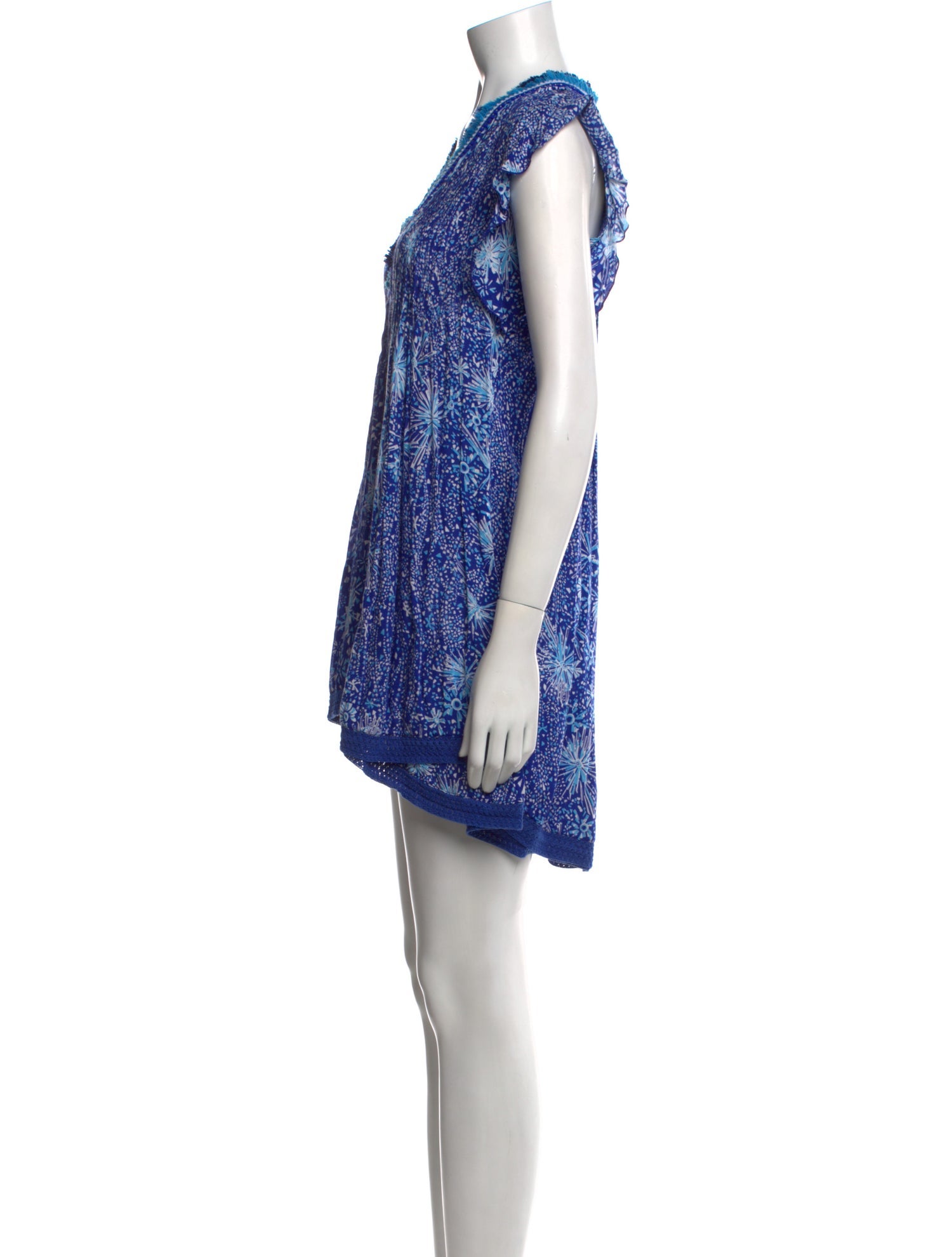 Poupette St Barth Printed Mini Dress