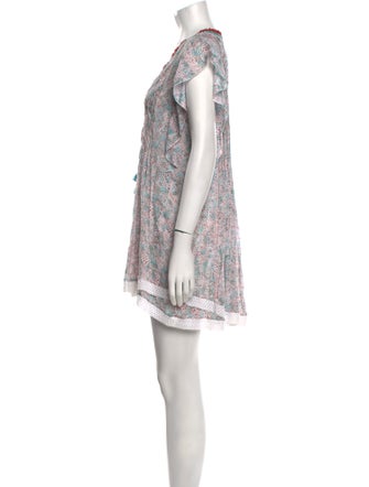 Poupette St Barth Printed Mini Dress