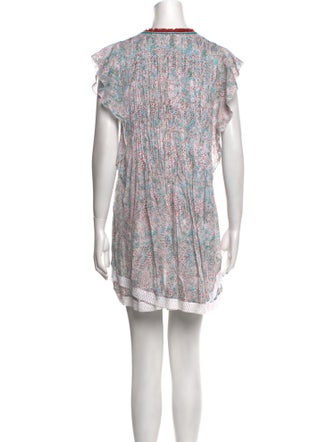 Poupette St Barth Printed Mini Dress