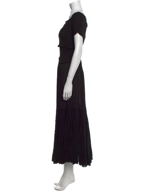 Poupette St Barth Square Neckline Long Dress