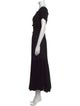 Poupette St Barth Square Neckline Long Dress