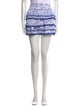 Poupette St Barth Striped Mini Skirt
