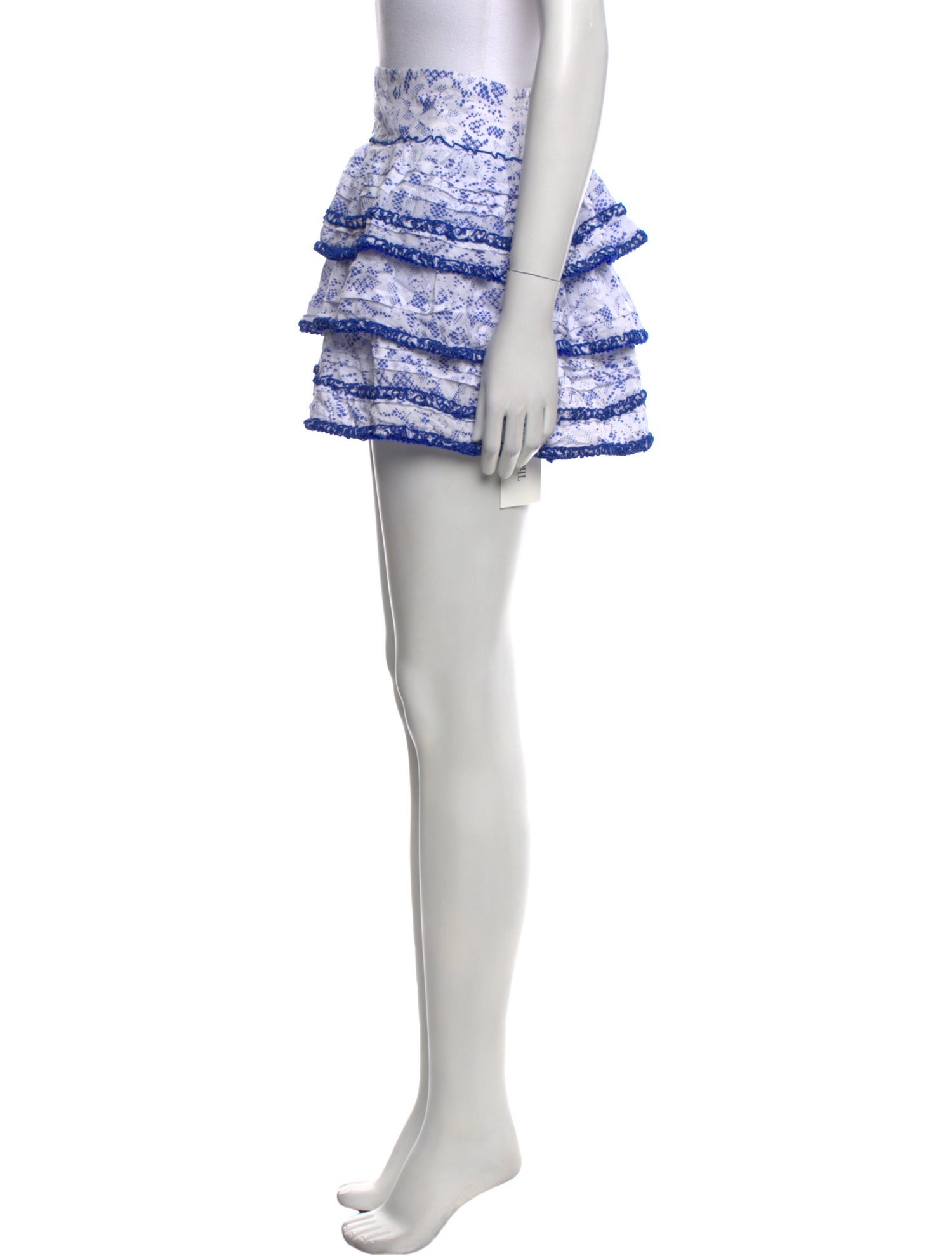 Poupette St Barth Striped Mini Skirt