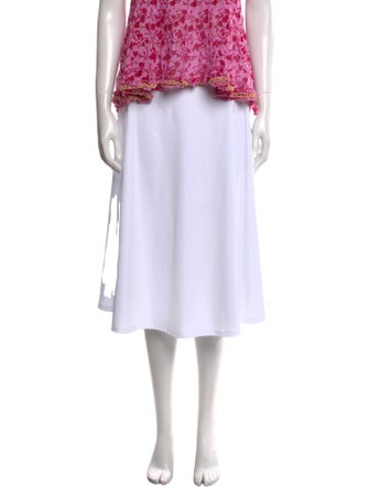 Poupette St Barth Printed Mini Skirt