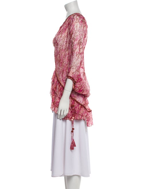 Poupette St Barth Silk Printed Tunic