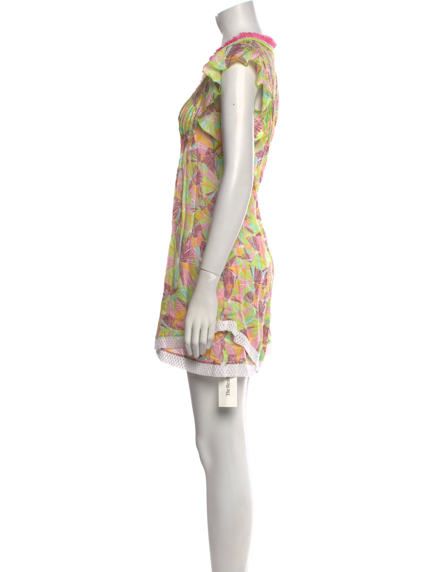 Poupette St Barth Printed Mini Dress