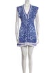 Poupette St Barth Printed Mini Dress