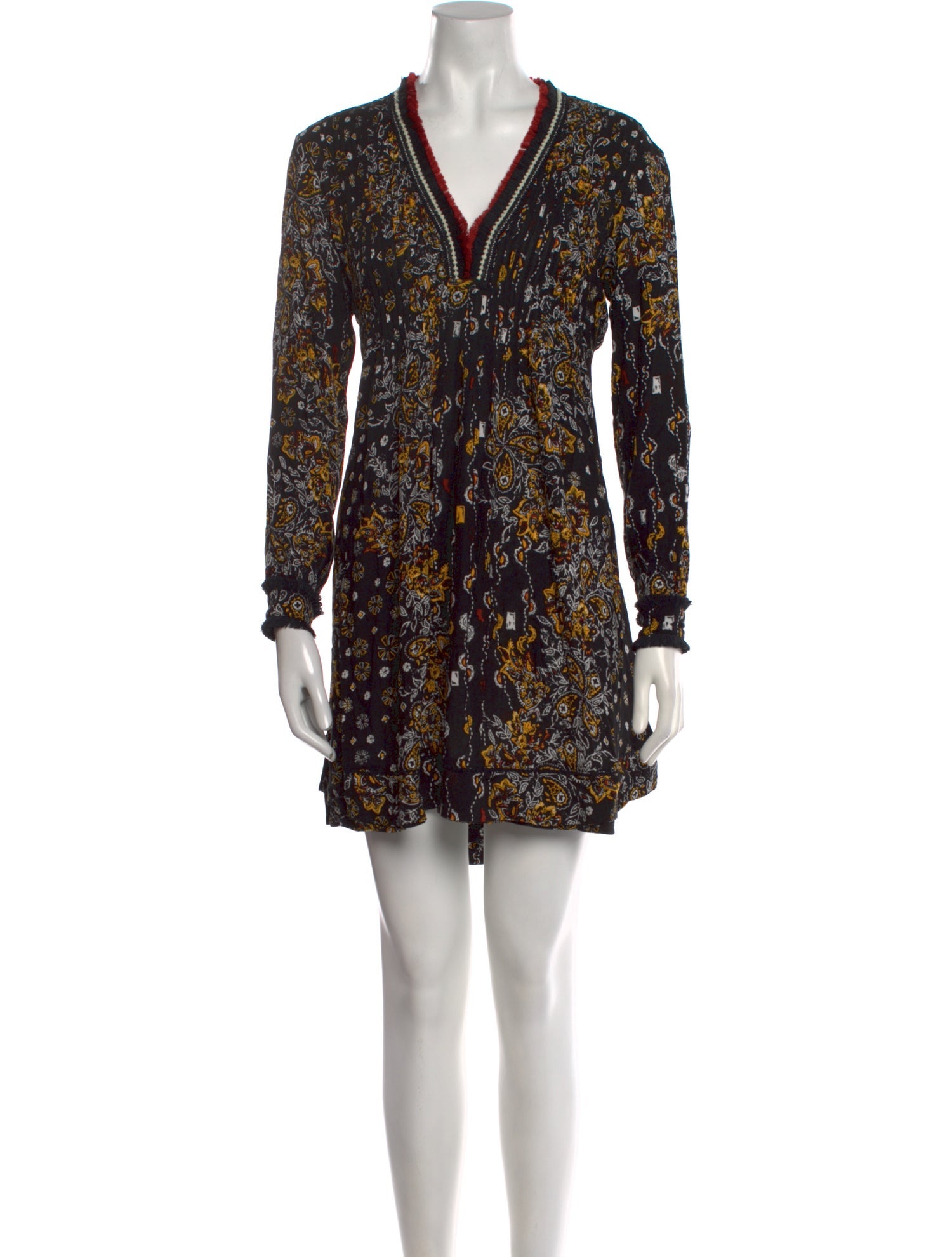 Poupette St Barth Floral Print Mini Dress