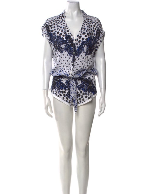 Poupette St Barth Printed Romper