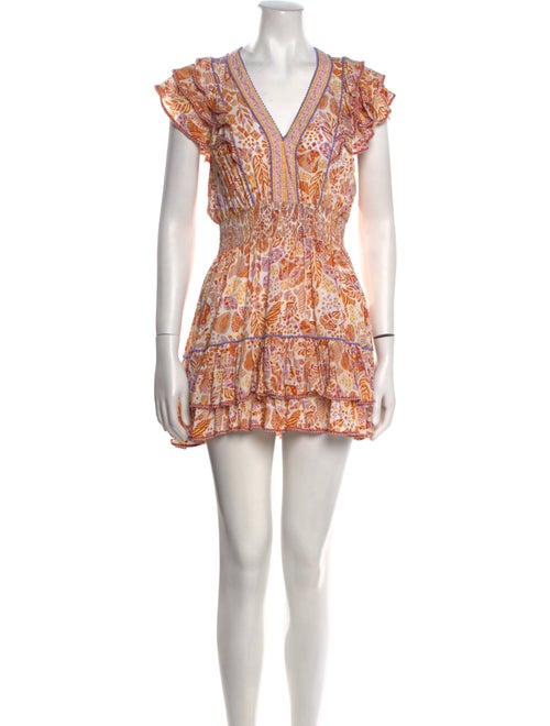 Poupette St Barth Printed Mini Dress