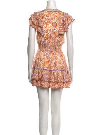 Poupette St Barth Printed Mini Dress