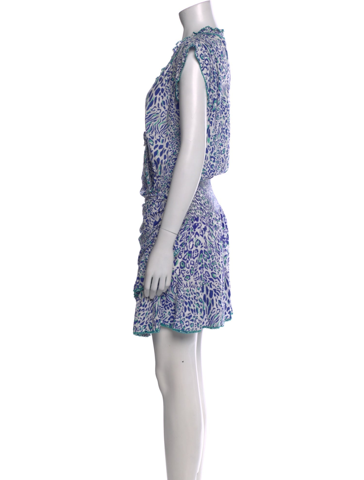 Poupette St Barth Printed Mini Dress