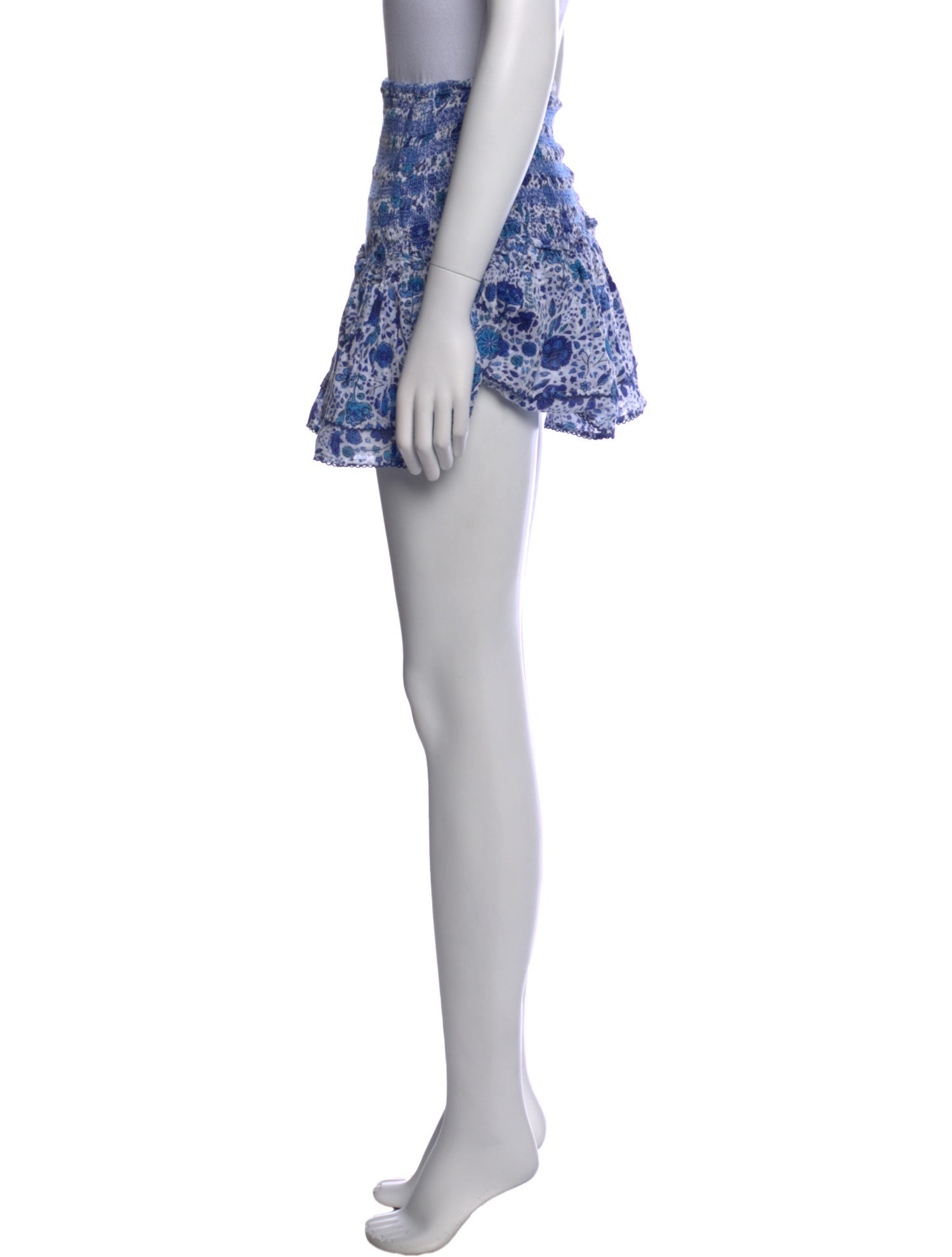 Poupette St Barth Printed Mini Skirt