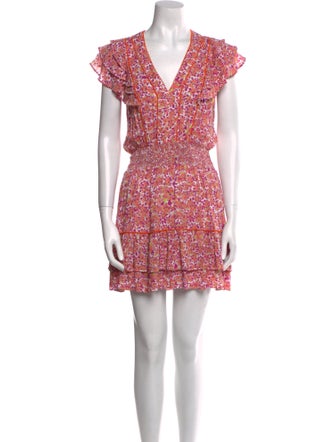 Poupette St Barth Floral Print Mini Dress