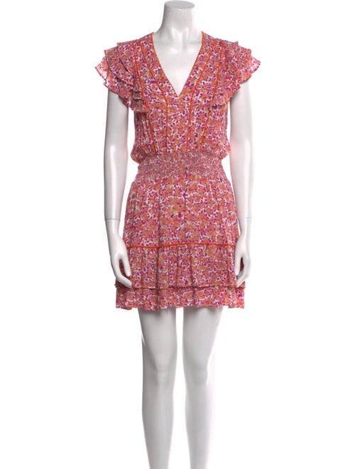 Poupette St Barth Floral Print Mini Dress