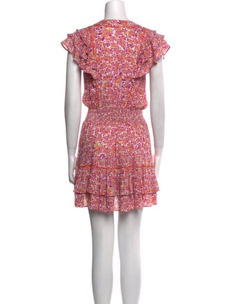 Poupette St Barth Floral Print Mini Dress