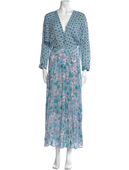 Poupette St Barth Floral Print Long Dress