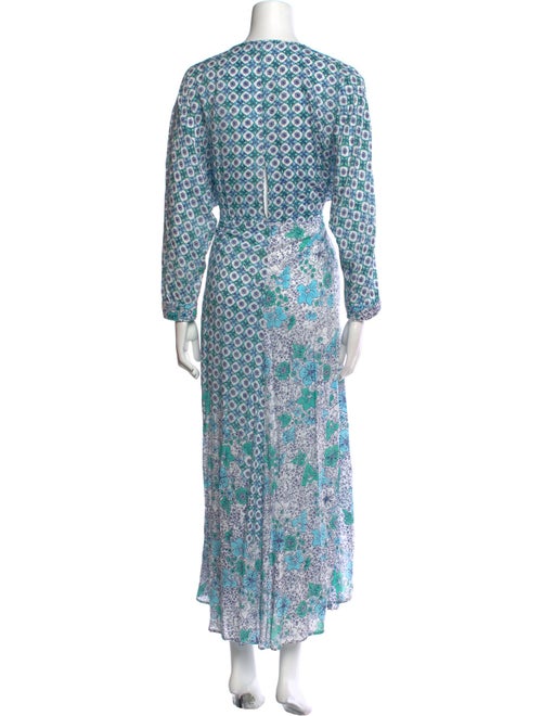 Poupette St Barth Floral Print Long Dress
