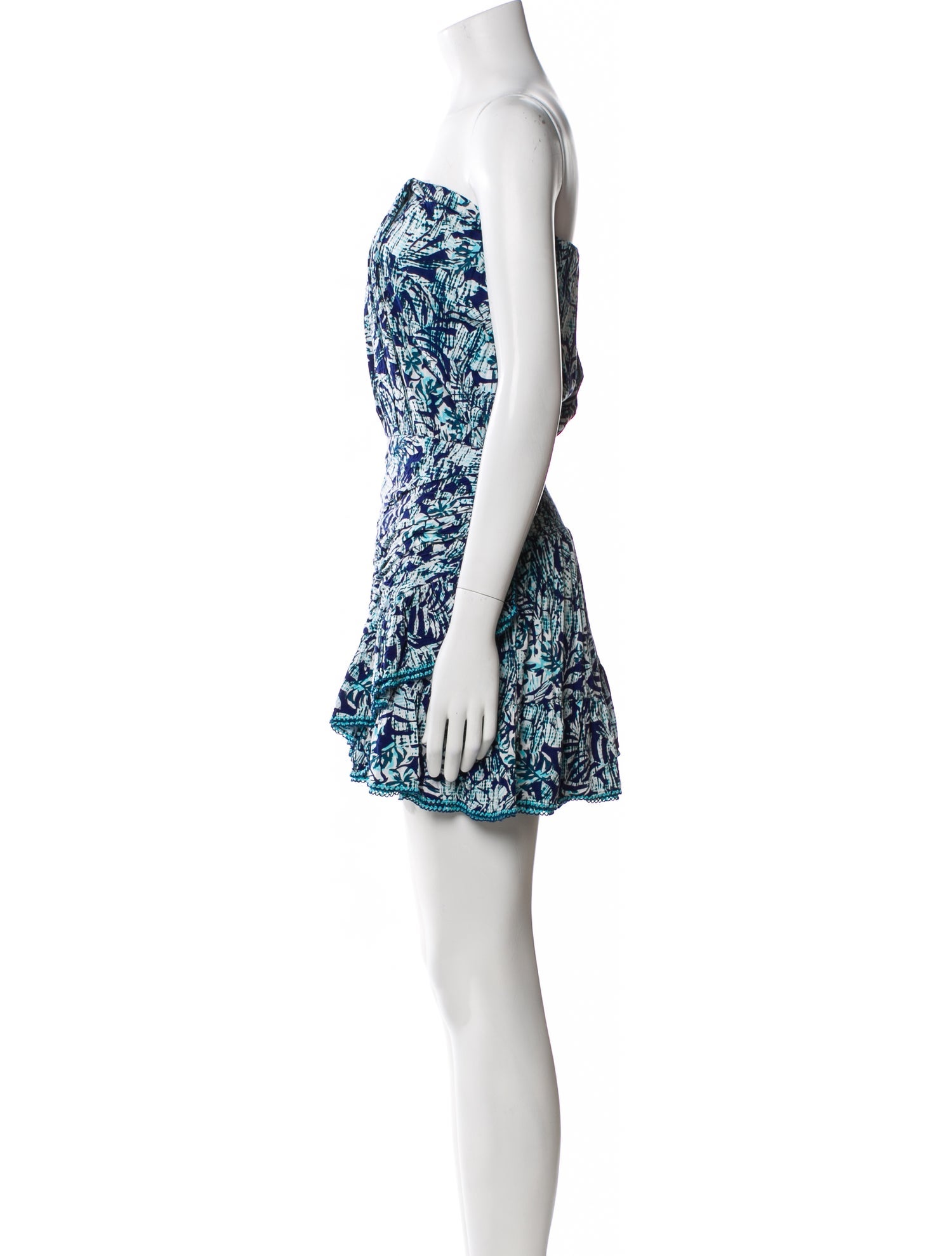 Poupette St Barth Floral Print Mini Dress