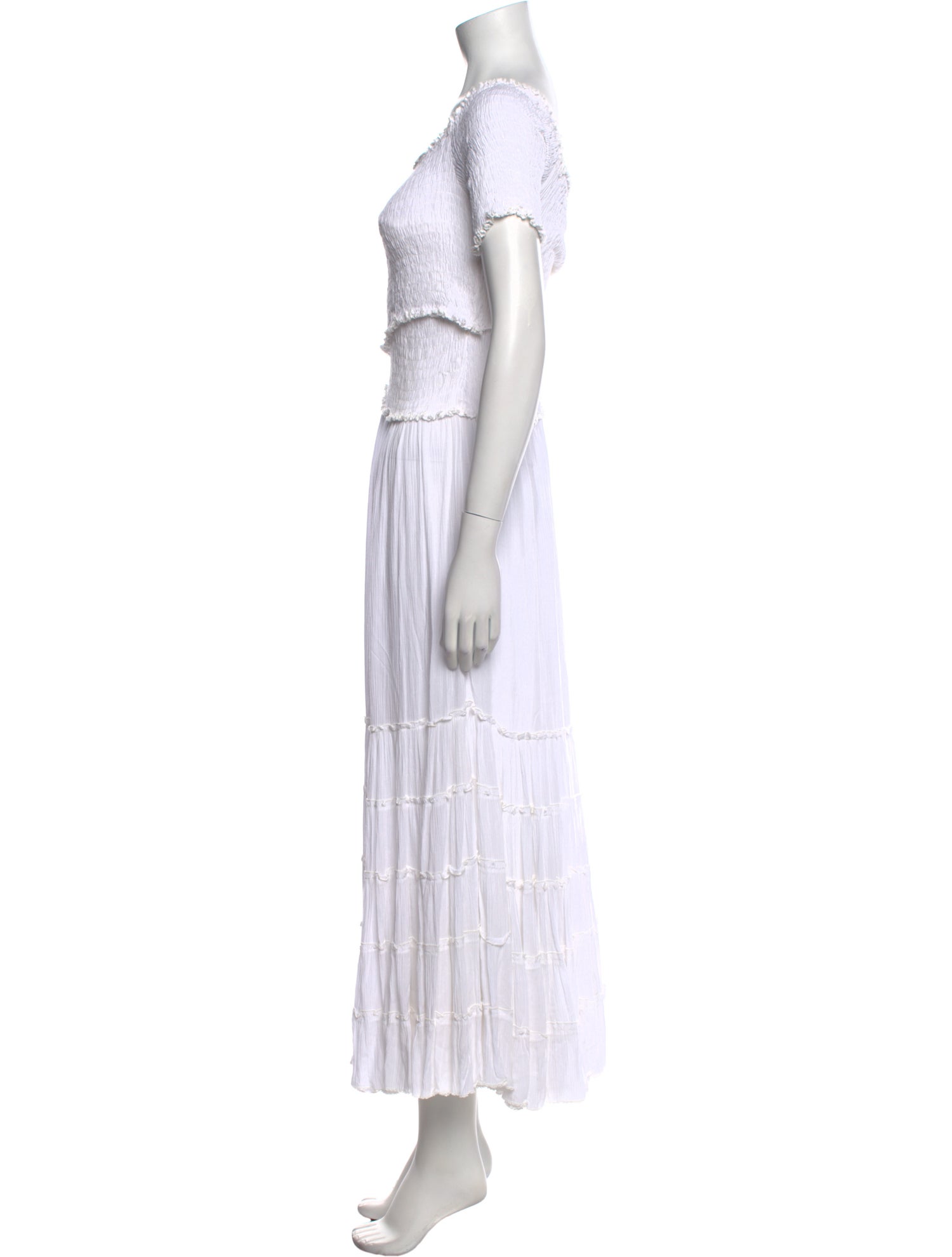 Poupette St Barth One-Shoulder Long Dress w/ Tags