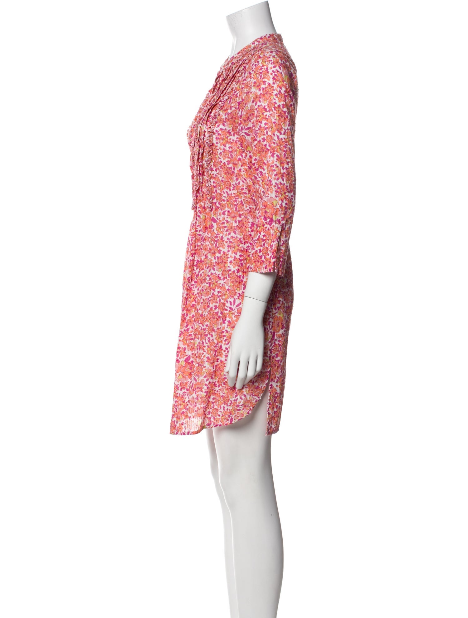 Poupette St Barth Printed Mini Dress