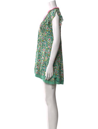 Poupette St Barth Floral Print Mini Dress