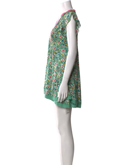 Poupette St Barth Floral Print Mini Dress