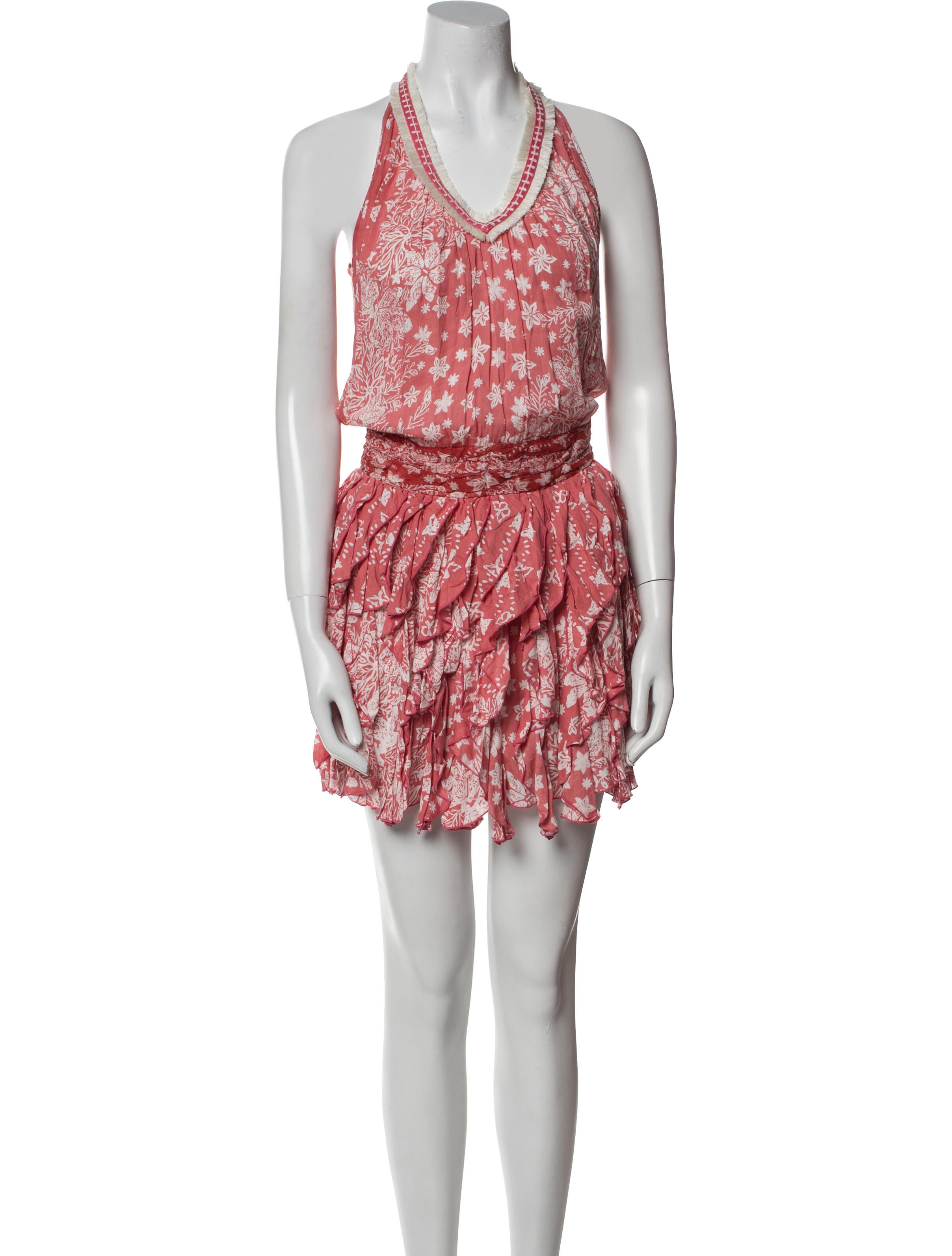 Poupette St Barth Printed Mini Dress