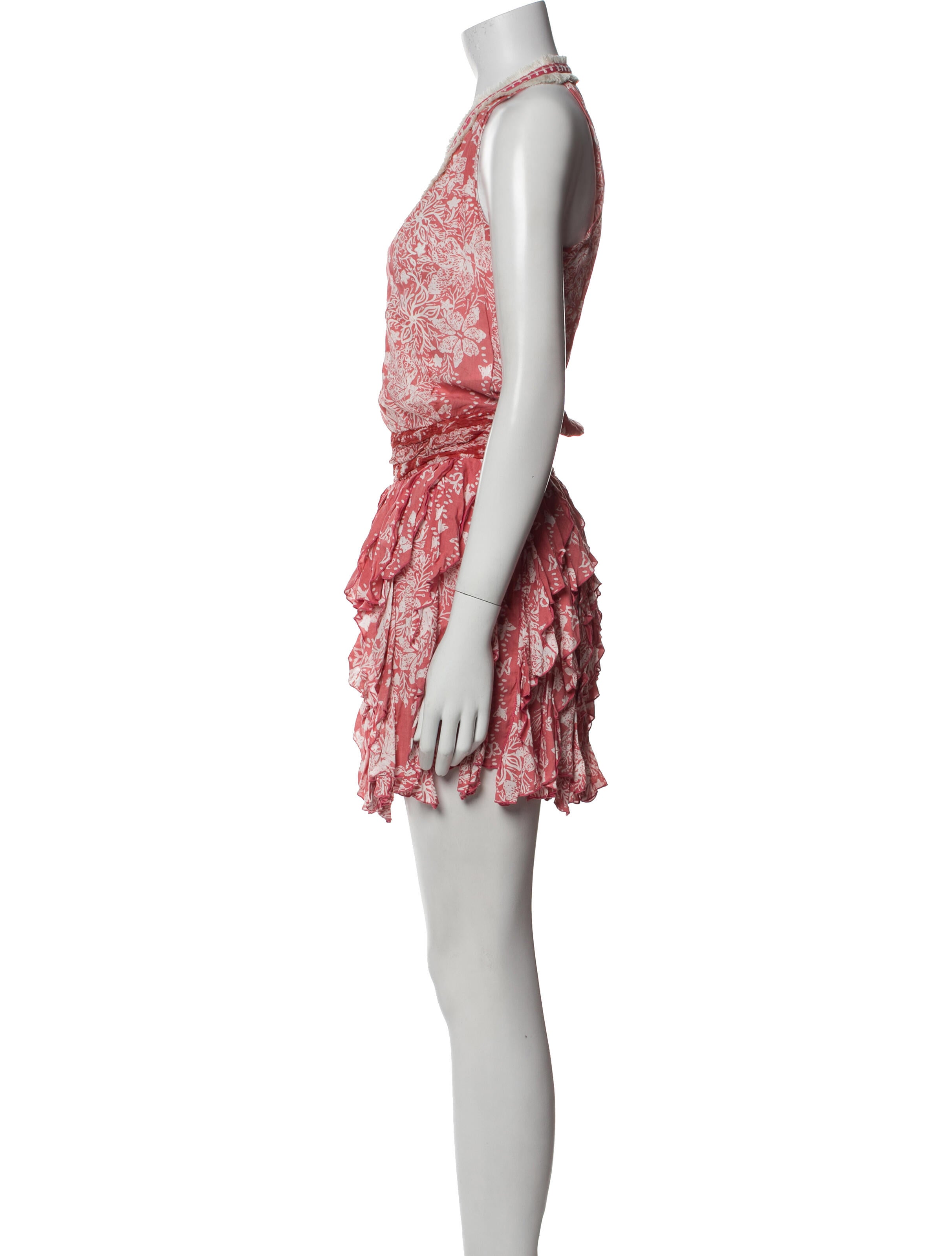 Poupette St Barth Printed Mini Dress