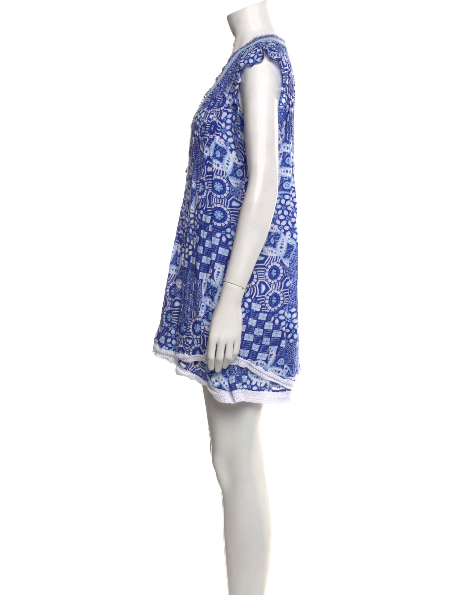 Poupette St Barth Printed Mini Dress