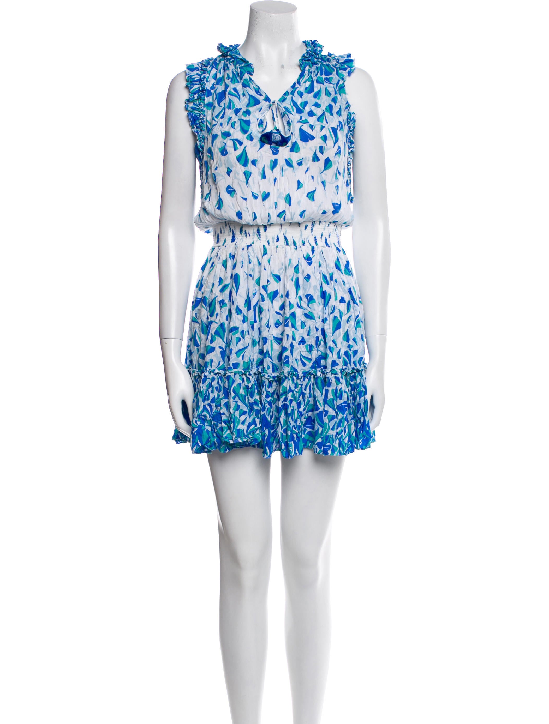 Poupette St Barth Printed Mini Dress